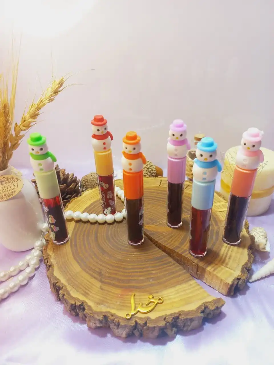 تینت لب طرح آدم برفی برند مجیک MAGIC کد LC798