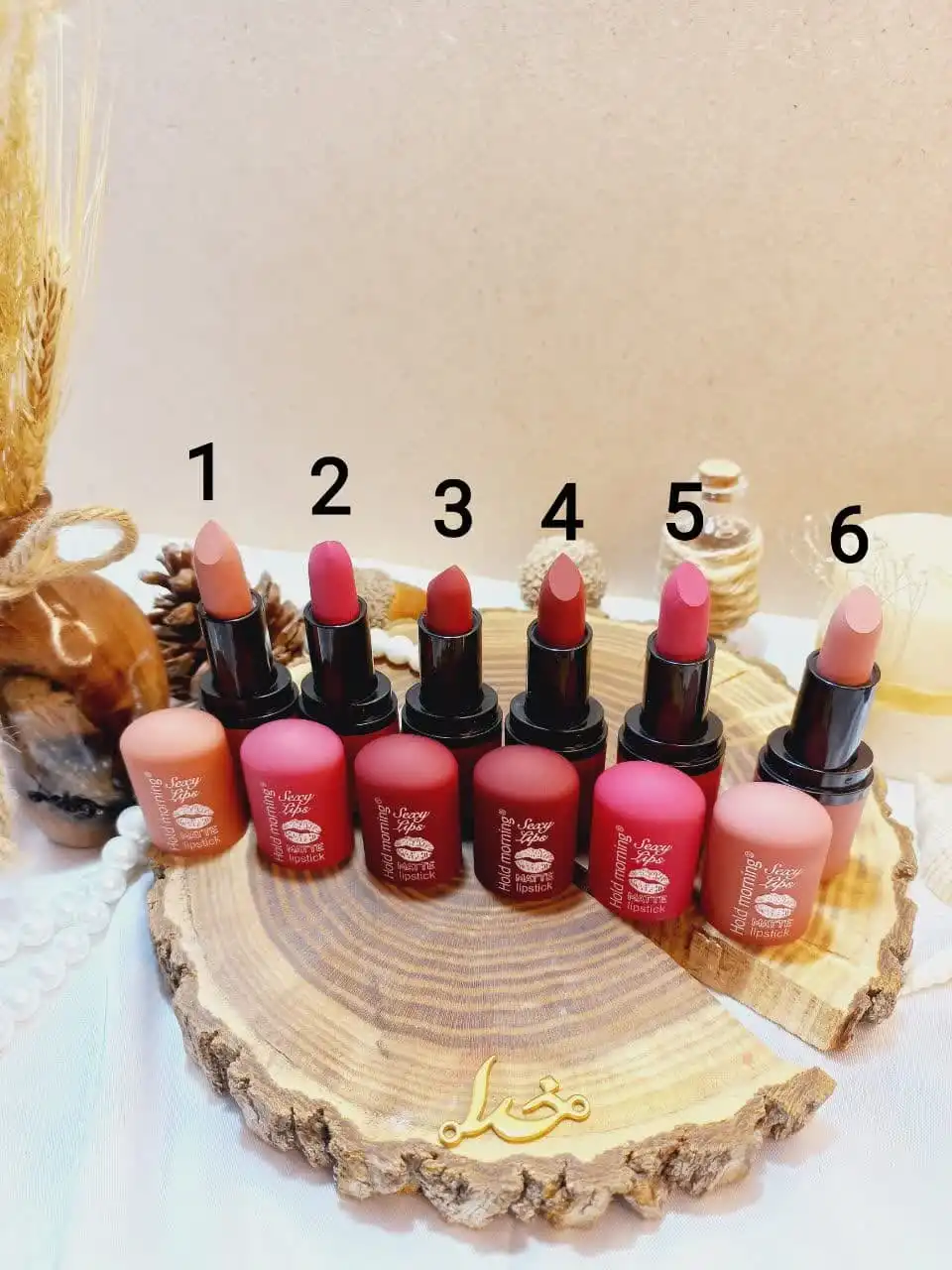 رژ لب جامد پرطرفدار  HOLD MORNING هولد مورنینگ کد HB5181