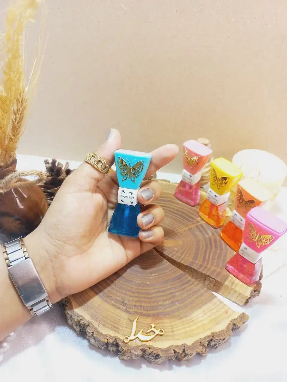 برق لب حرارتی طرح پاپیون  MOCALLURE MAGIC  مجیک کد 1001