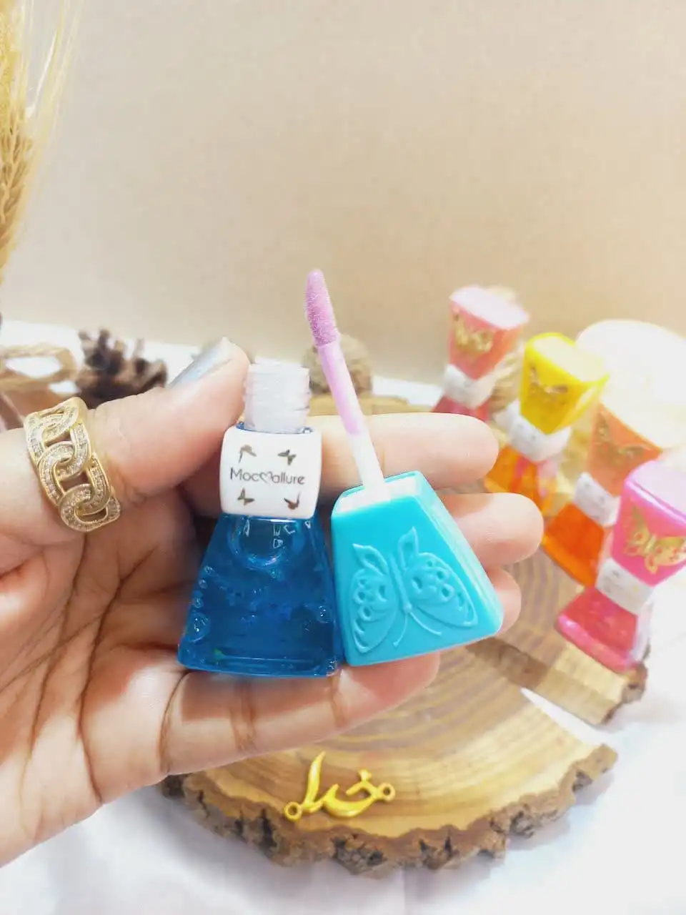 برق لب حرارتی طرح پاپیون  MOCALLURE MAGIC  مجیک کد 1001