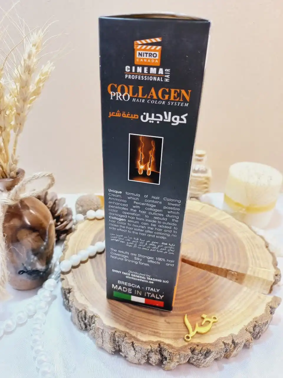 کیت رنگ مو سربی پررنگ شماره 7/21 کلاژن  COLLAGE