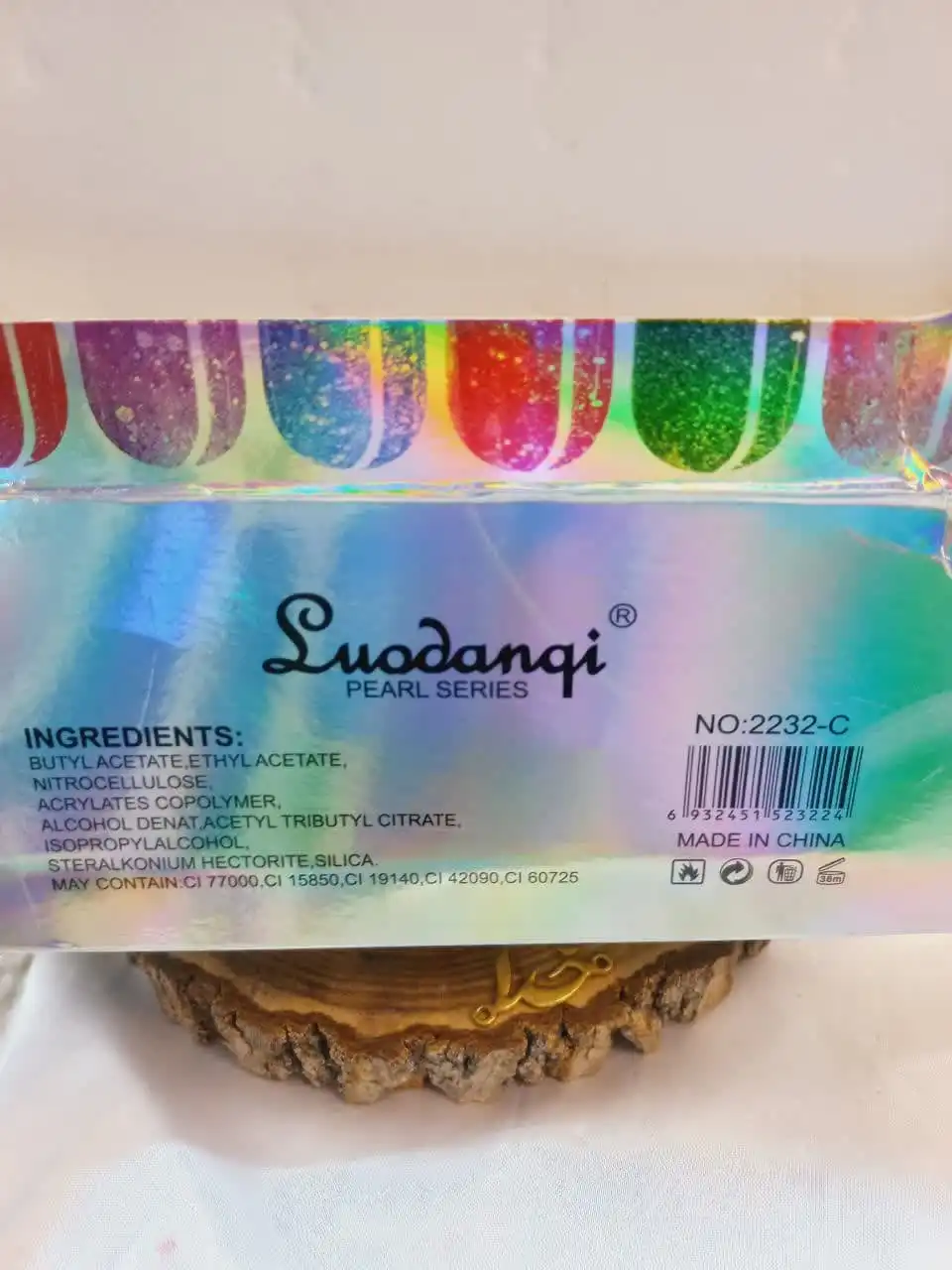 لاک شاین دار لادونکی LUODANQI کد 2232