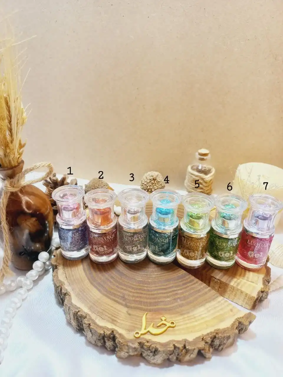 لاک شاین دار لادونکی LUODANQI کد LP 212