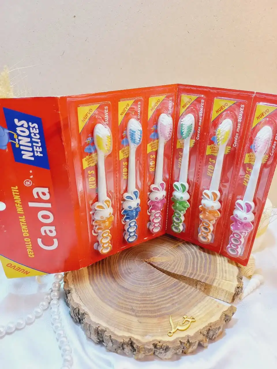 مسواک بچه گانه خرگوشی کائولا CAOLA