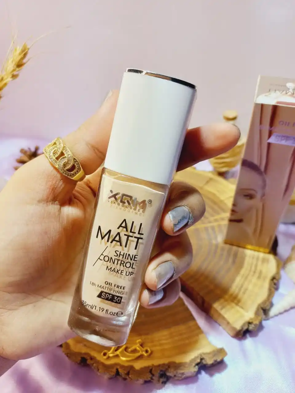 کرم پودر بادوام مات ایکس کیو ام XQM کد X2242