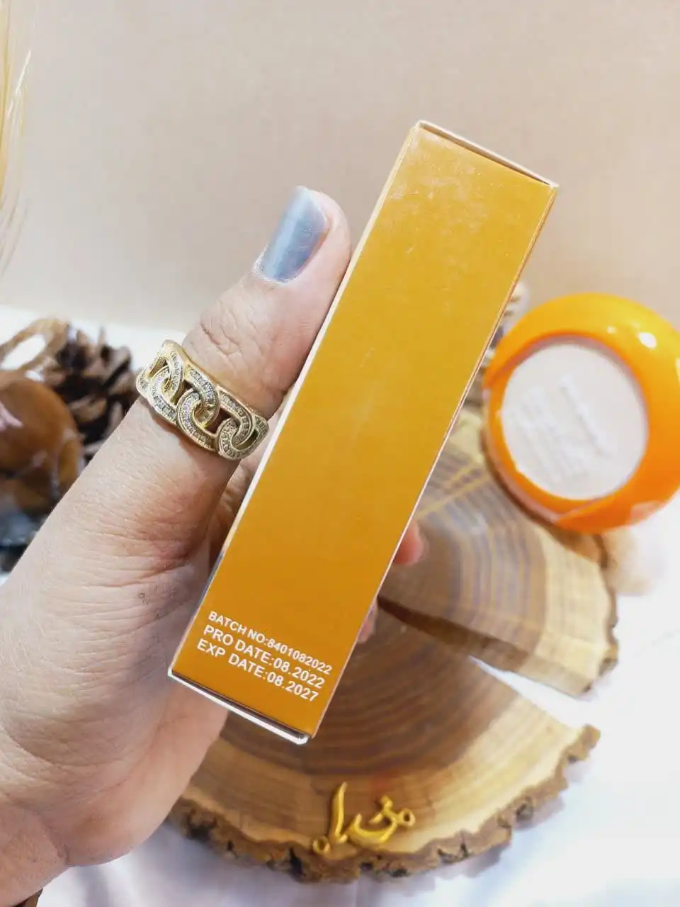 پنکک روغن شترمرغ برند کیس بیوتی KISS BEAUTY کد 222353