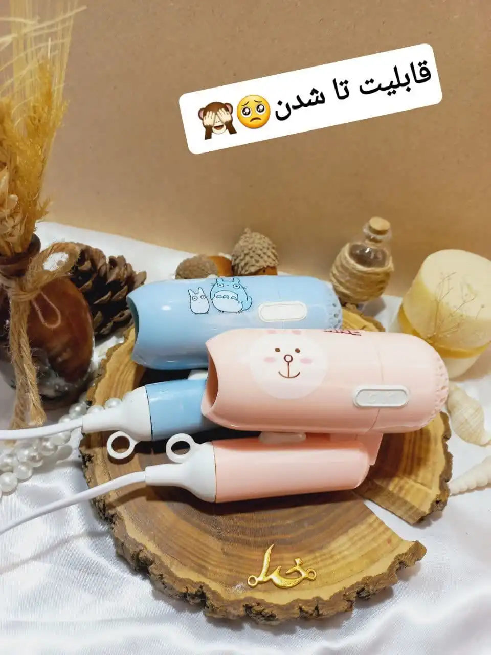 سشوار مسافرتی فانتزی با کیفیت دخترانه | پخش عمده