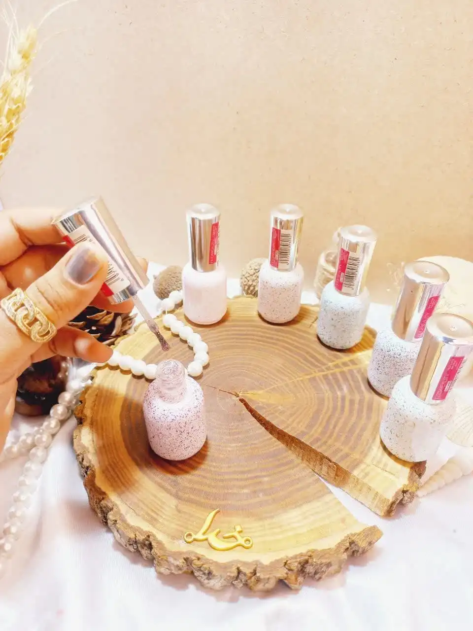 لاک سرامیکی طرح سنگی (ژل) هدی بیوتی HUDA BEAUTY کد H022 | پخش عمده