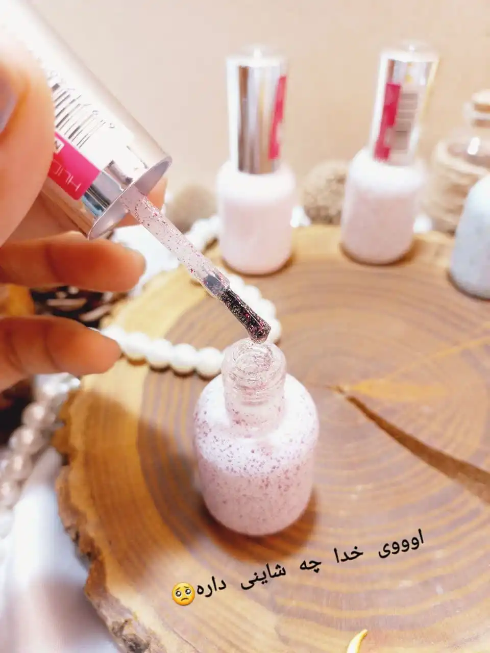 لاک سرامیکی طرح سنگی (ژل) هدی بیوتی HUDA BEAUTY کد H022 | پخش عمده