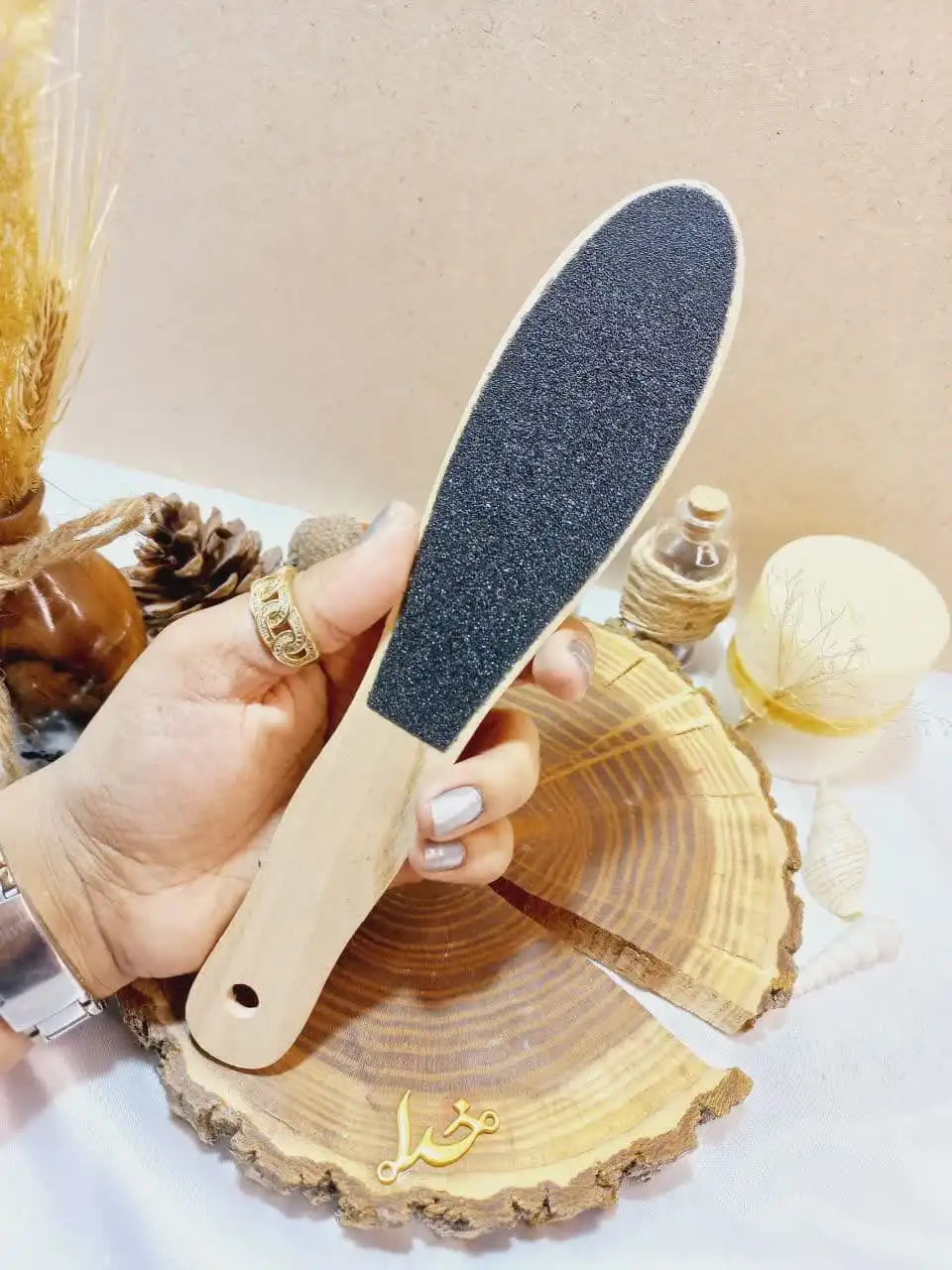 سوهان پاشنه پا طرح چوبی با کیفیت | پخش عمده