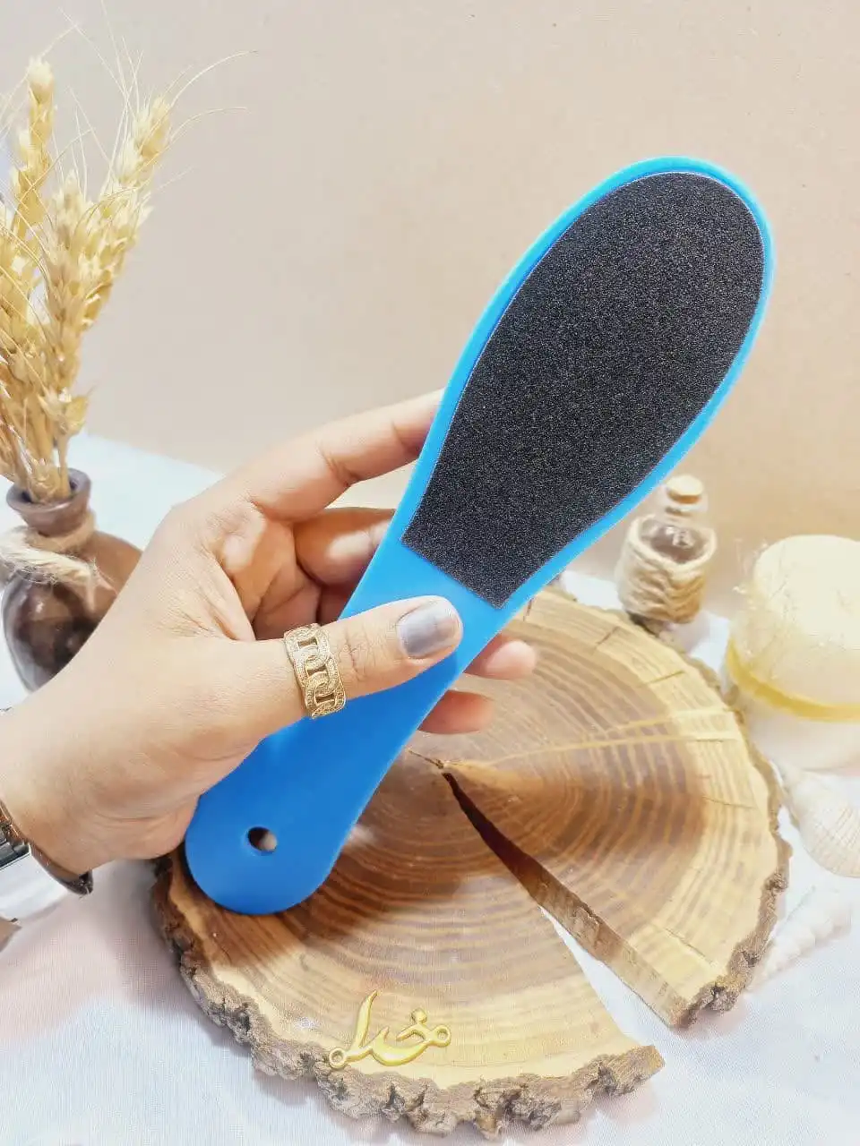 سوهان پاشنه پا طرح آبی