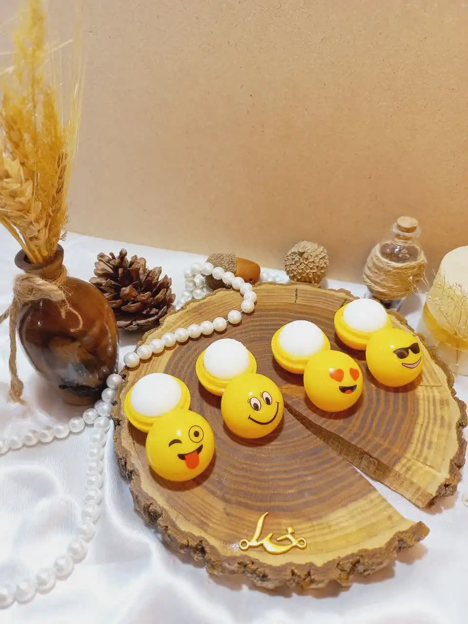 بالم لب استیکری زرد خلیفه KHALIFE کد8013