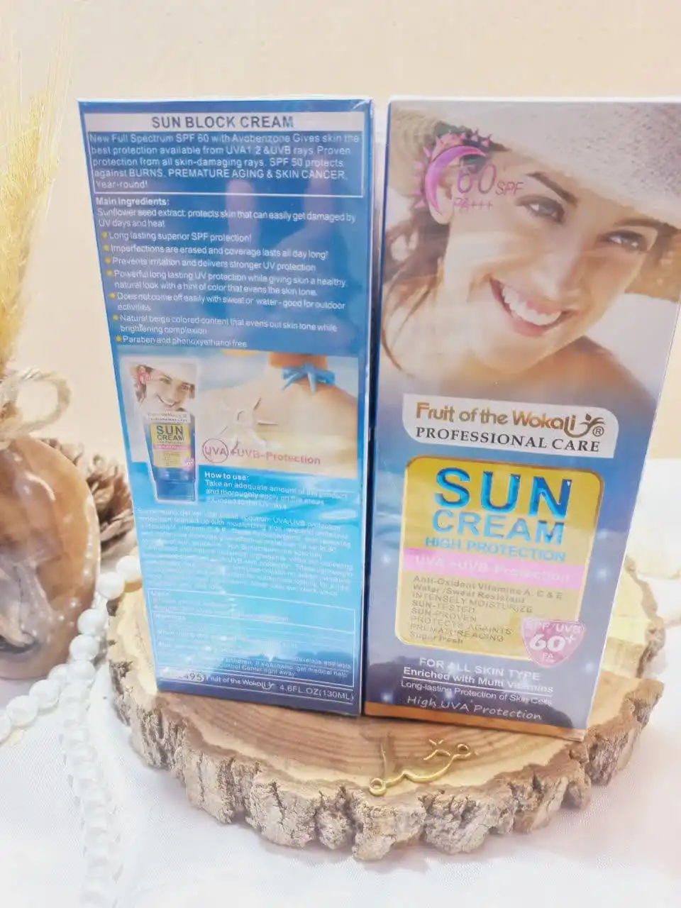 ضد آفتاب ووکالی سان کرم 60 Wokali کد WKL495