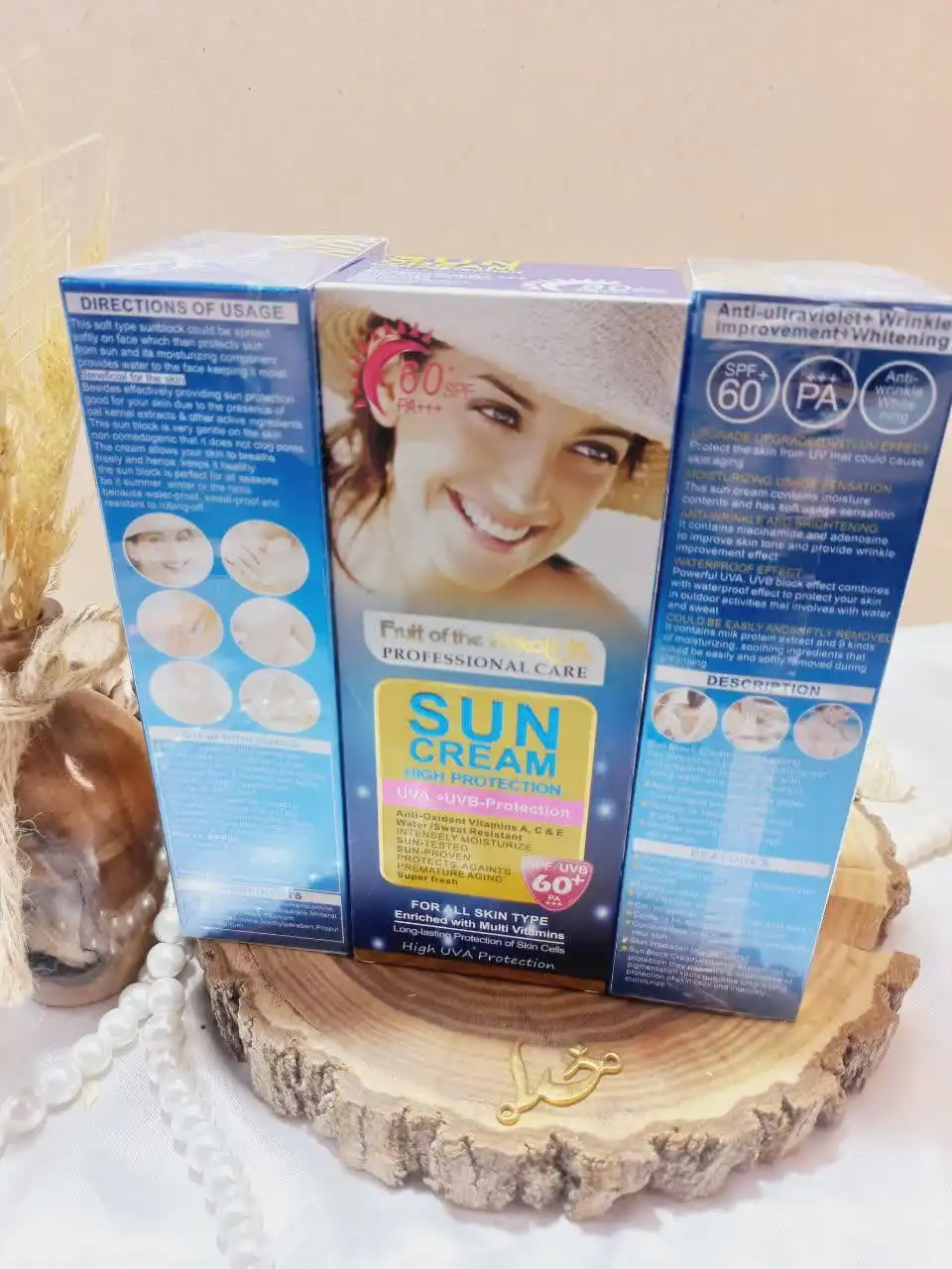 ضد آفتاب ووکالی سان کرم 60 Wokali کد WKL495