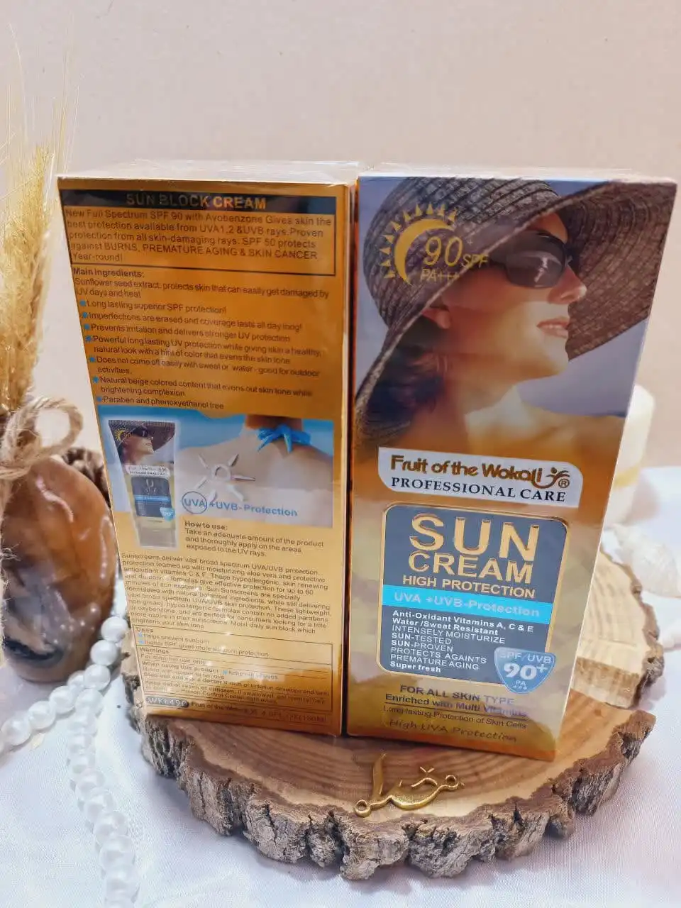 ضد آفتاب ووکالی سان کرم 90 Wokali کد WKL490