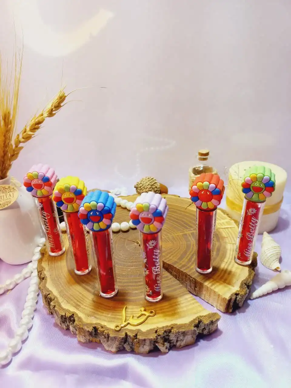 تینت لب طرح گل میس بیوتی MISS BETTY کد 2219