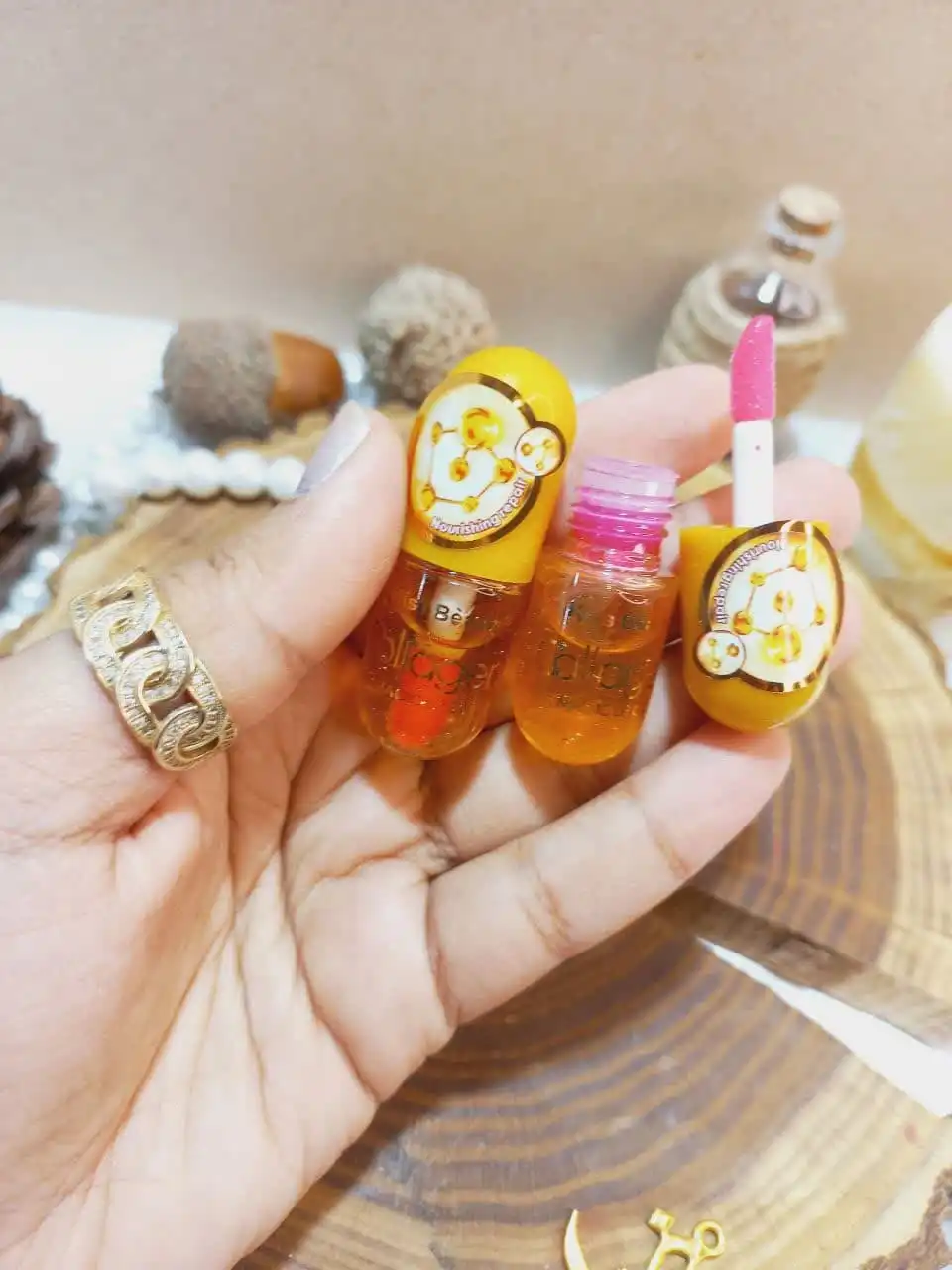 برق لب کپسولی کلاژن دارکیس بیوتی KISS BEAUTY کد7064203