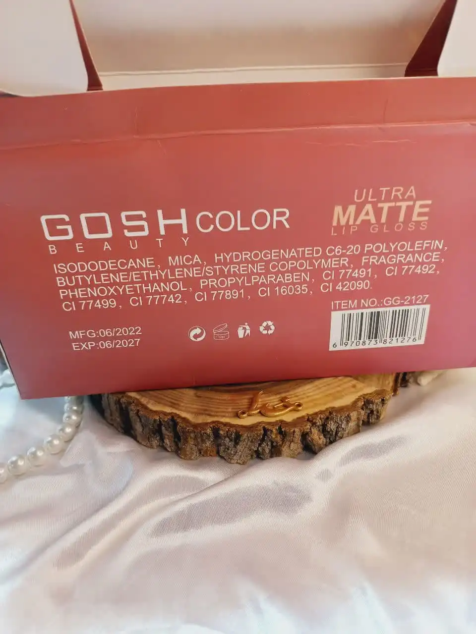 رژ لب مایع مات گاش GOSH MAT کدGG 2127