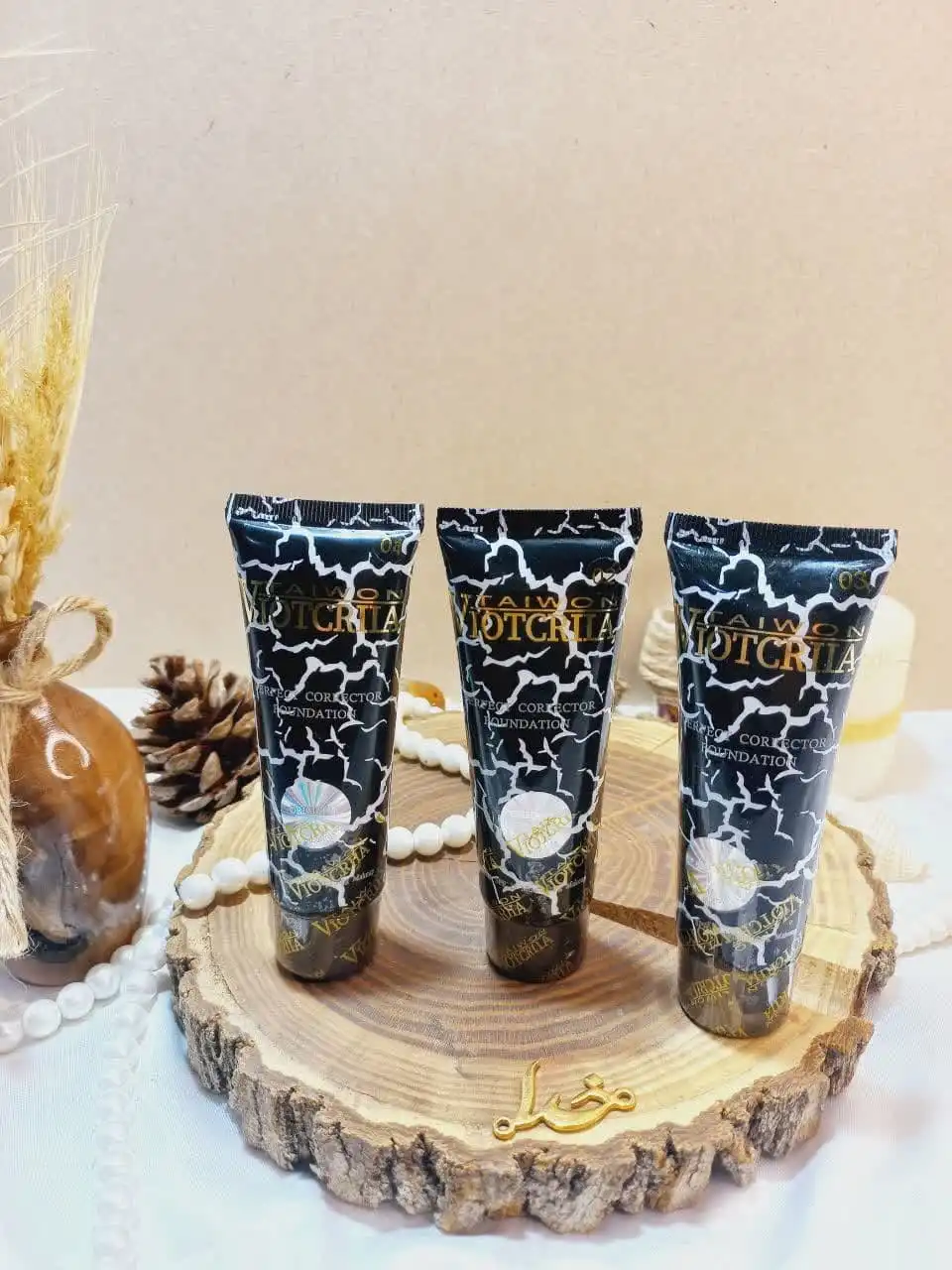 کرم پودر تیوپی ویکتوریا تایوان VIOTCRIIA TAIWON کد 900038