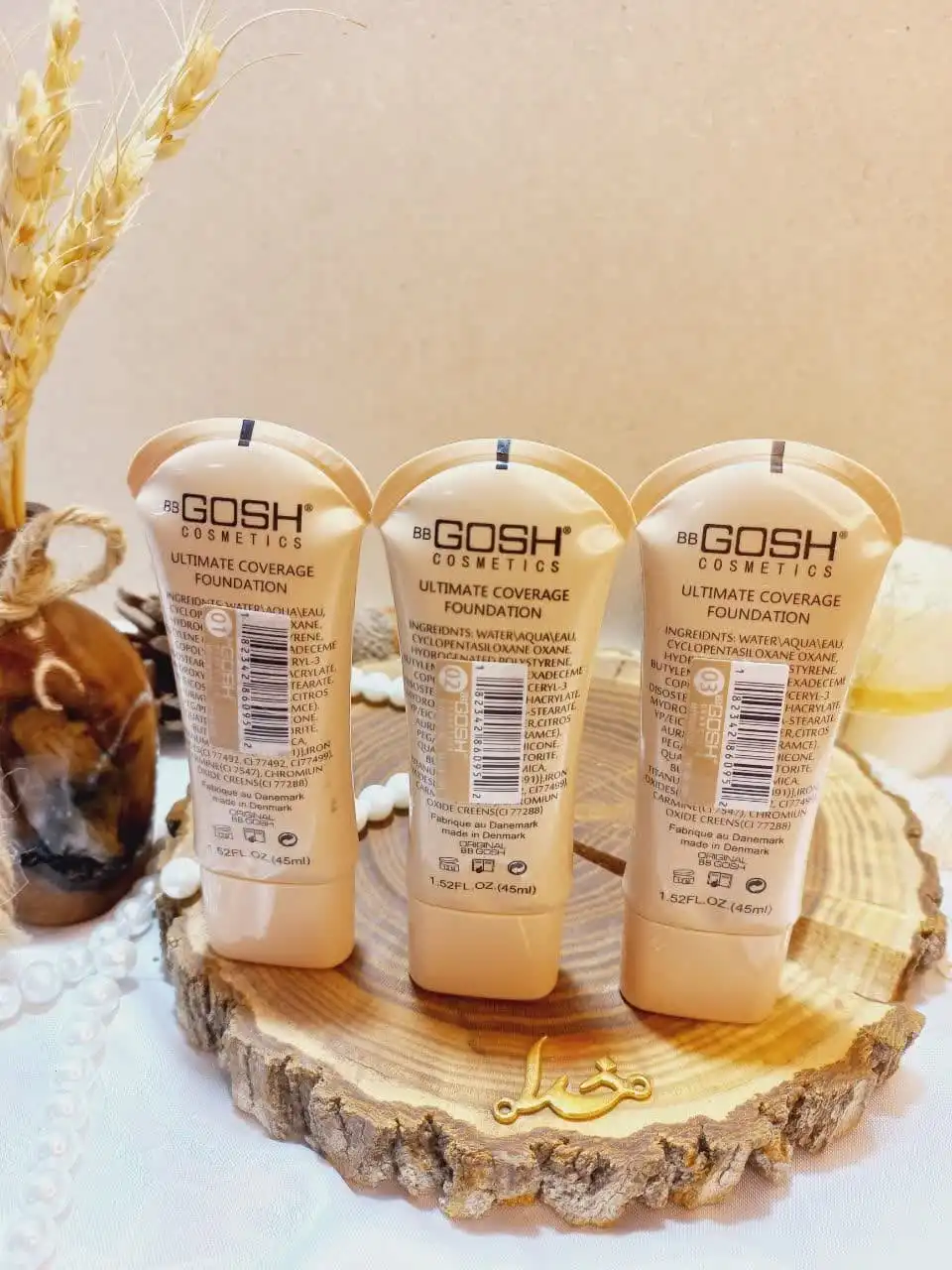 بی بی کرم تیوپی بادوام گاش کاسمتیکس BB GOSH COSMETICS کد FR 110 ساخت دانمارک