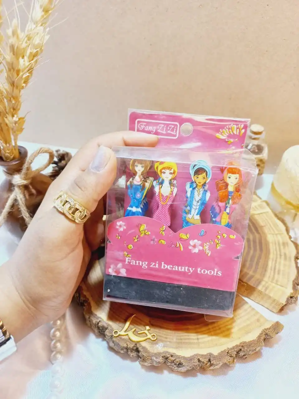 سوهان ناخن استیل طرح عروسکی فنگ زی زی FANG ZIZI