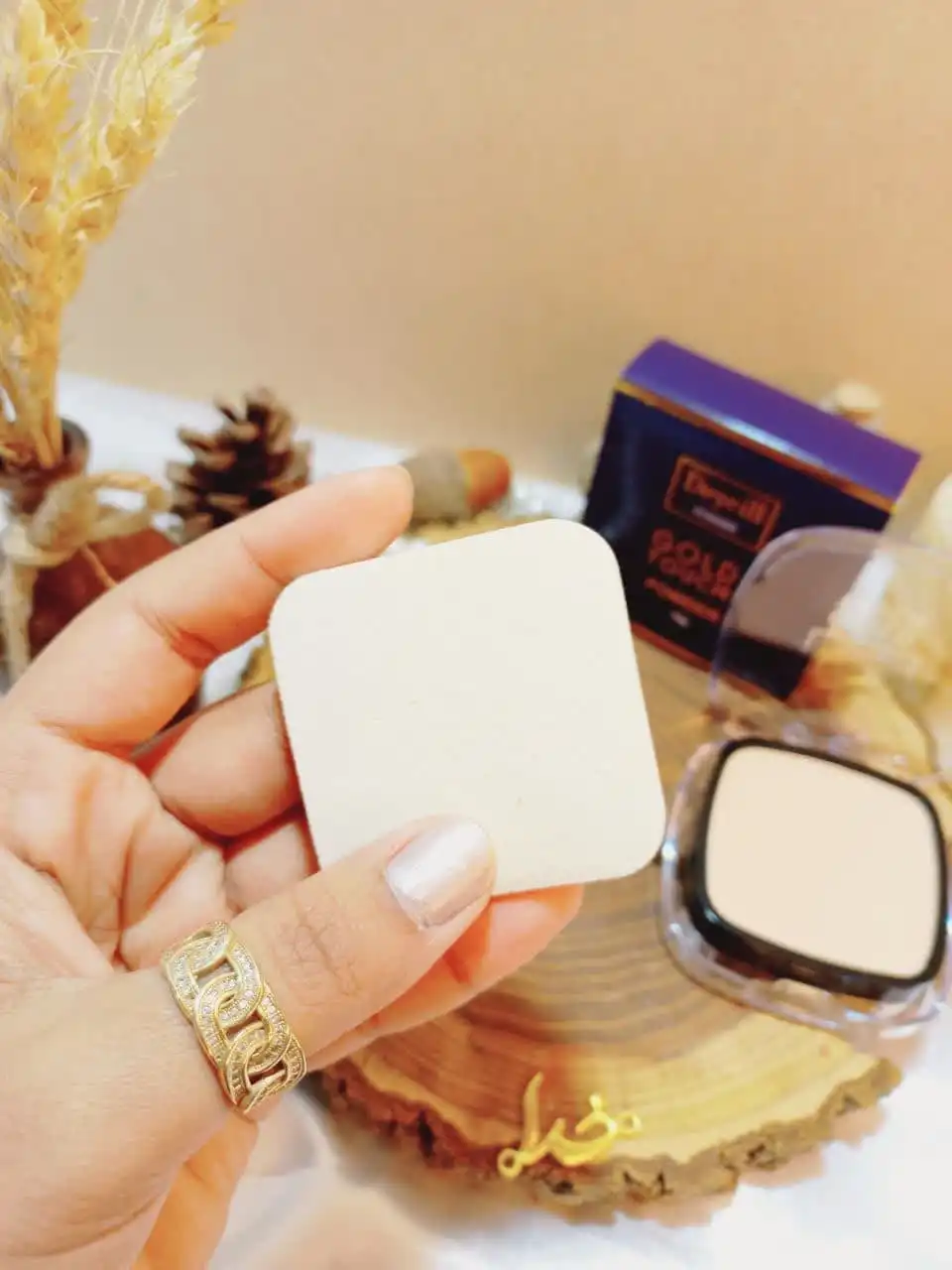 پنکک ضد آب مات دایسل گلد تاچ  DEYCILL GOLD TOUCH   کد15090