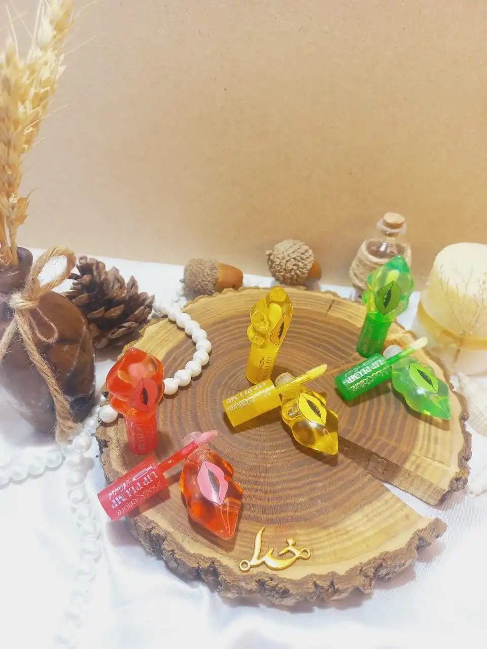 لیپ گلاس حجم دهنده طرح لب موکالره MOCALLURE کد311