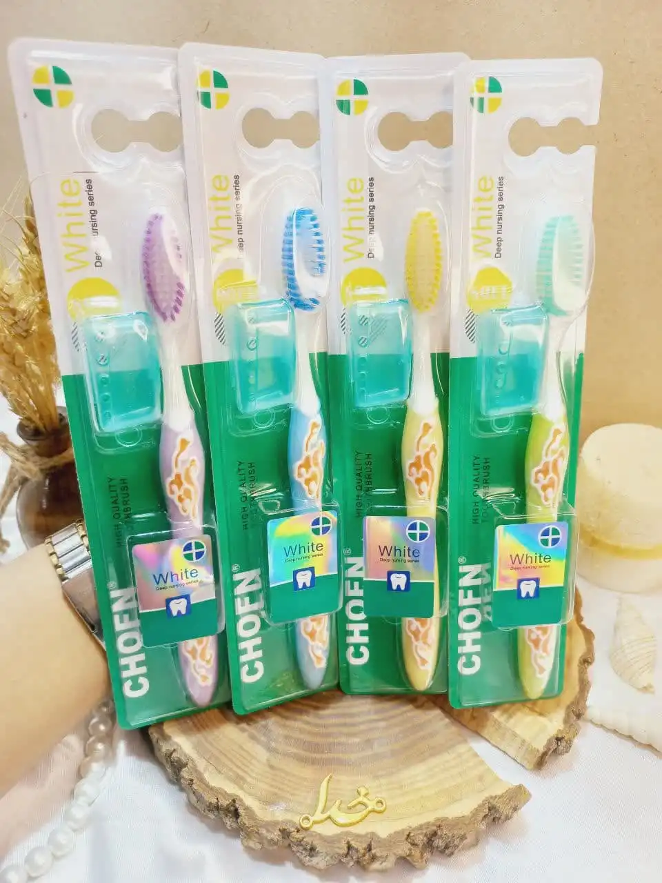 مسواک باکیفیت سفید کننده چوفن CHOFN کد 791