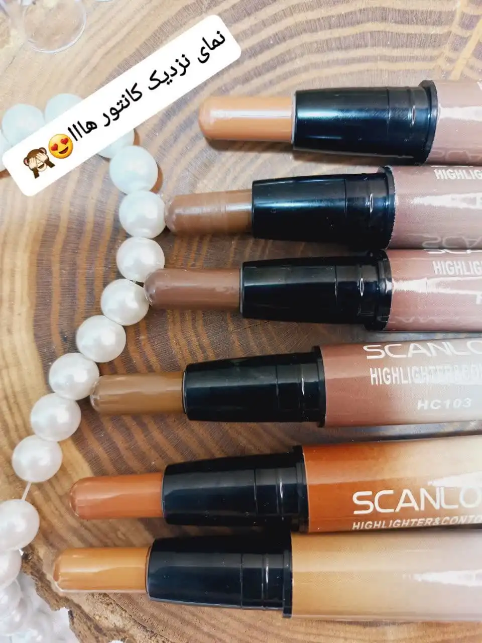 کانتور هایلایتر دو طرفه اسکنلون SCANLON کد HC801