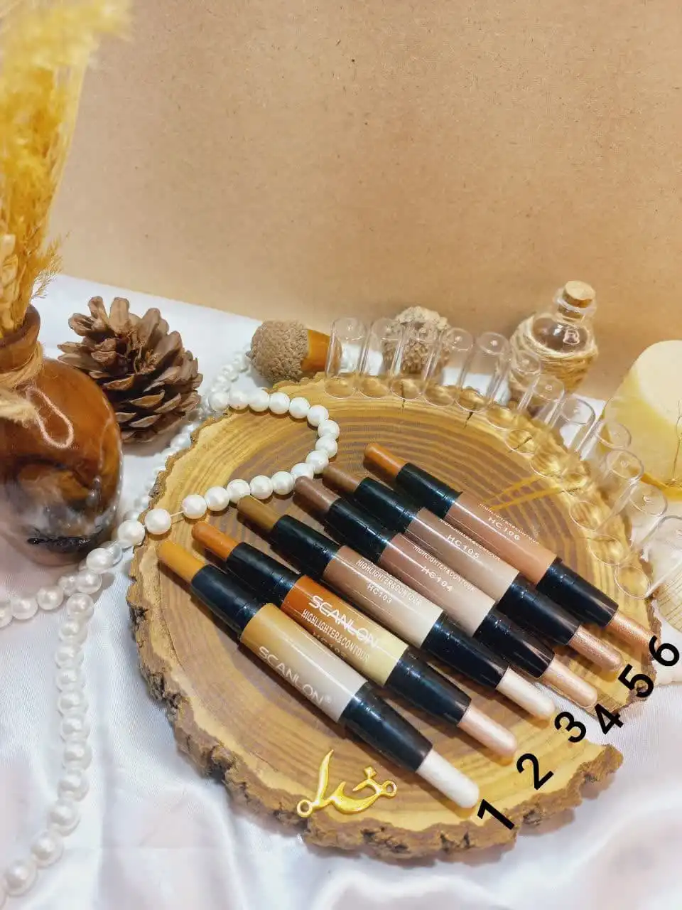 کانتور هایلایتر دو طرفه اسکنلون SCANLON کد HC801