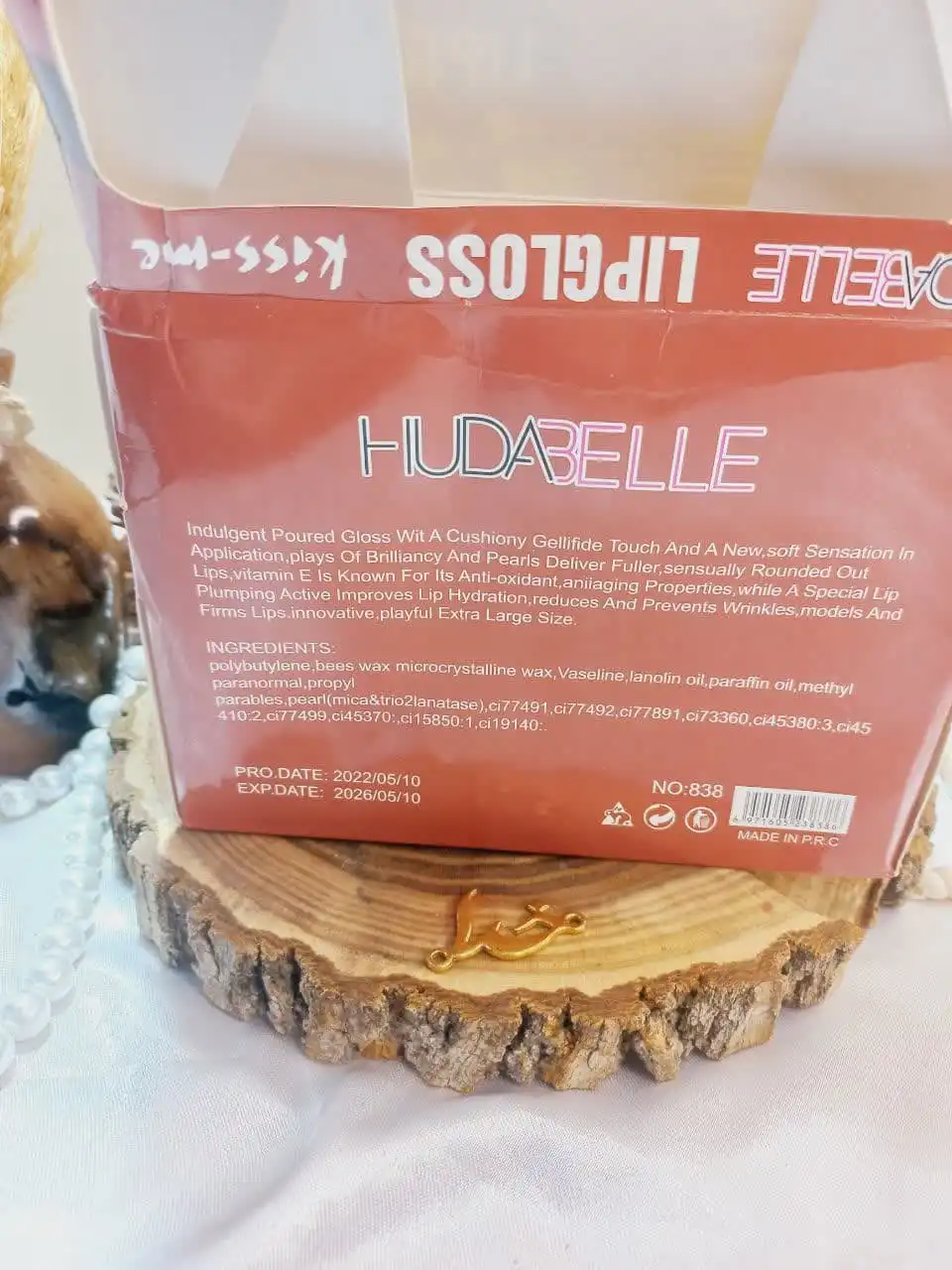 رژ لب مایع پرطرفدار هدی بل HUDABELLE  کد 838