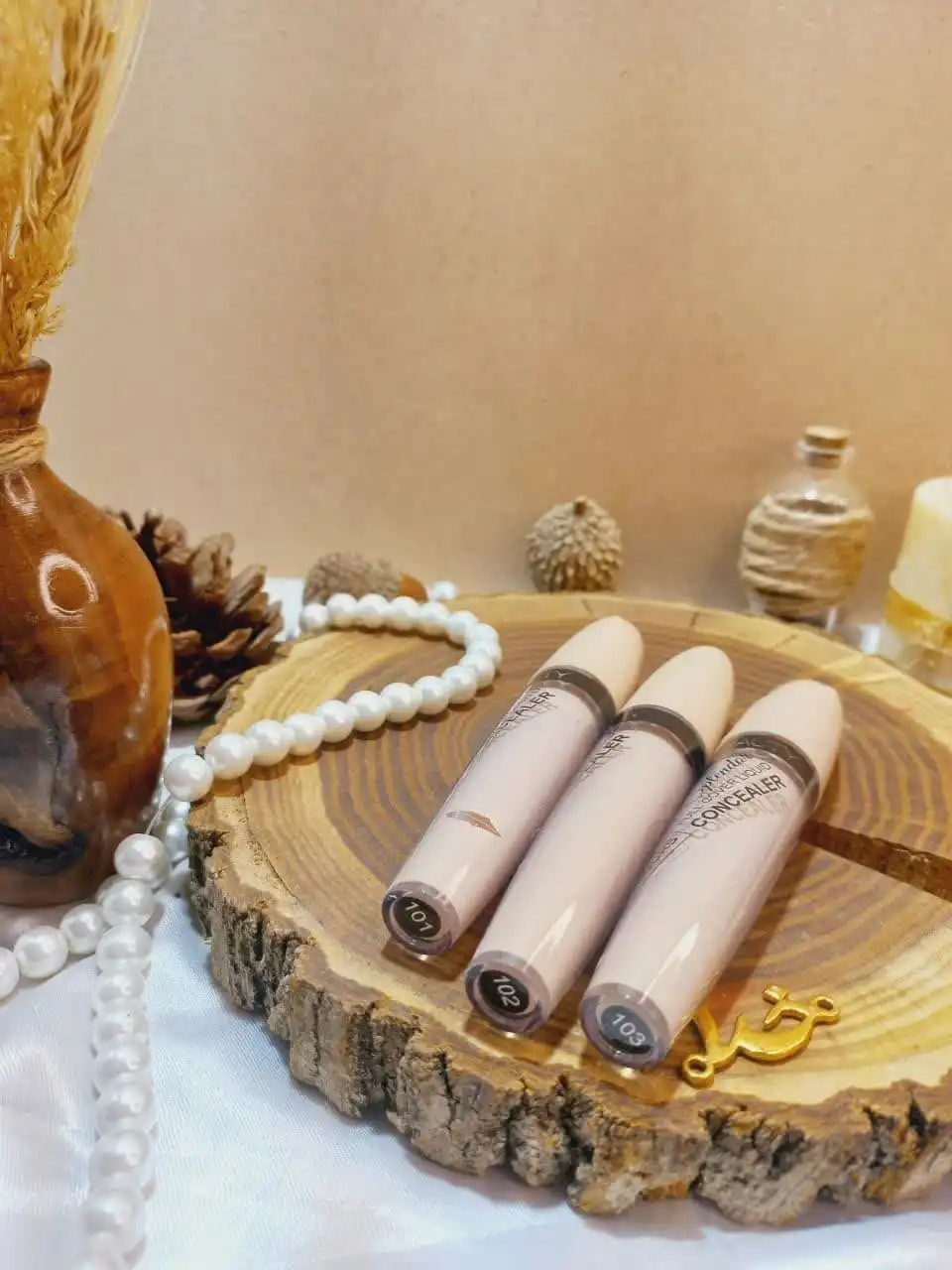 کانسیلرمایع 24 ساعته فول کاور هدی بیوتی HUDA BEAUTY کد HCC328