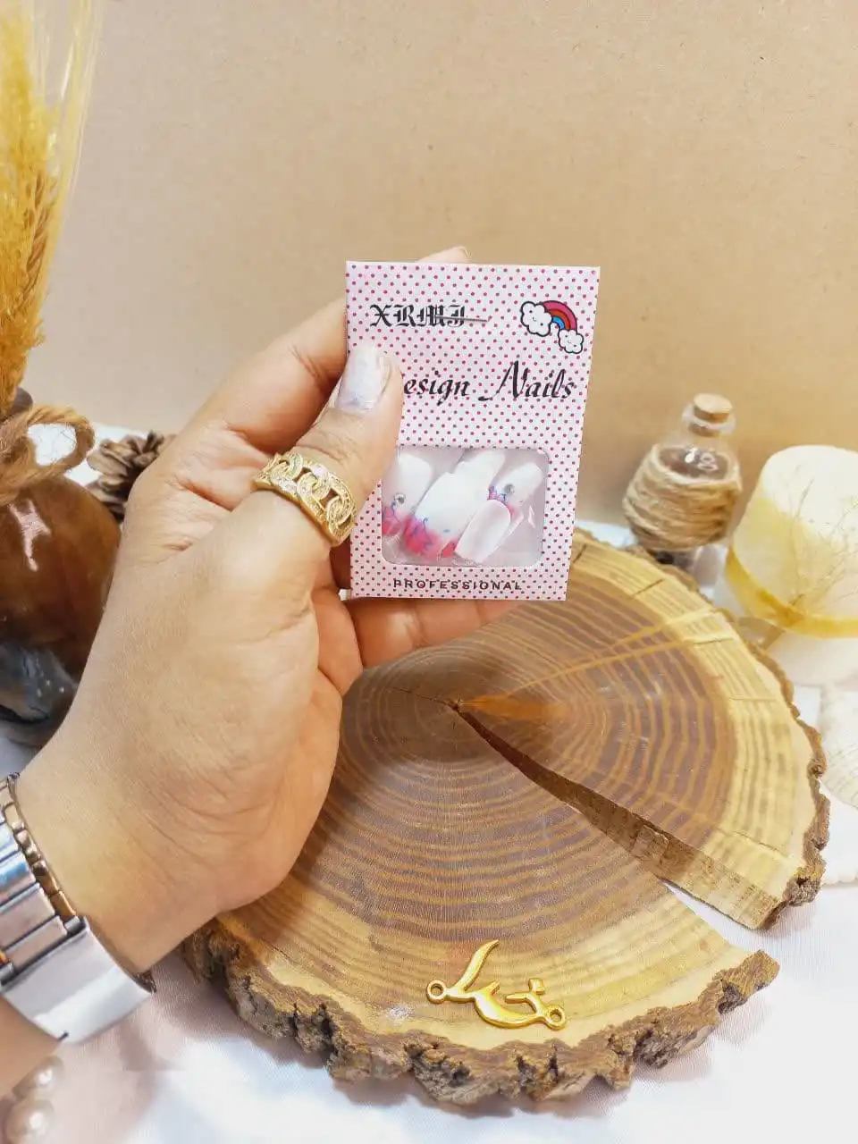 ناخن مصنوعی طرح دار دیزاین نیلز DESIGN NAILS کد 308