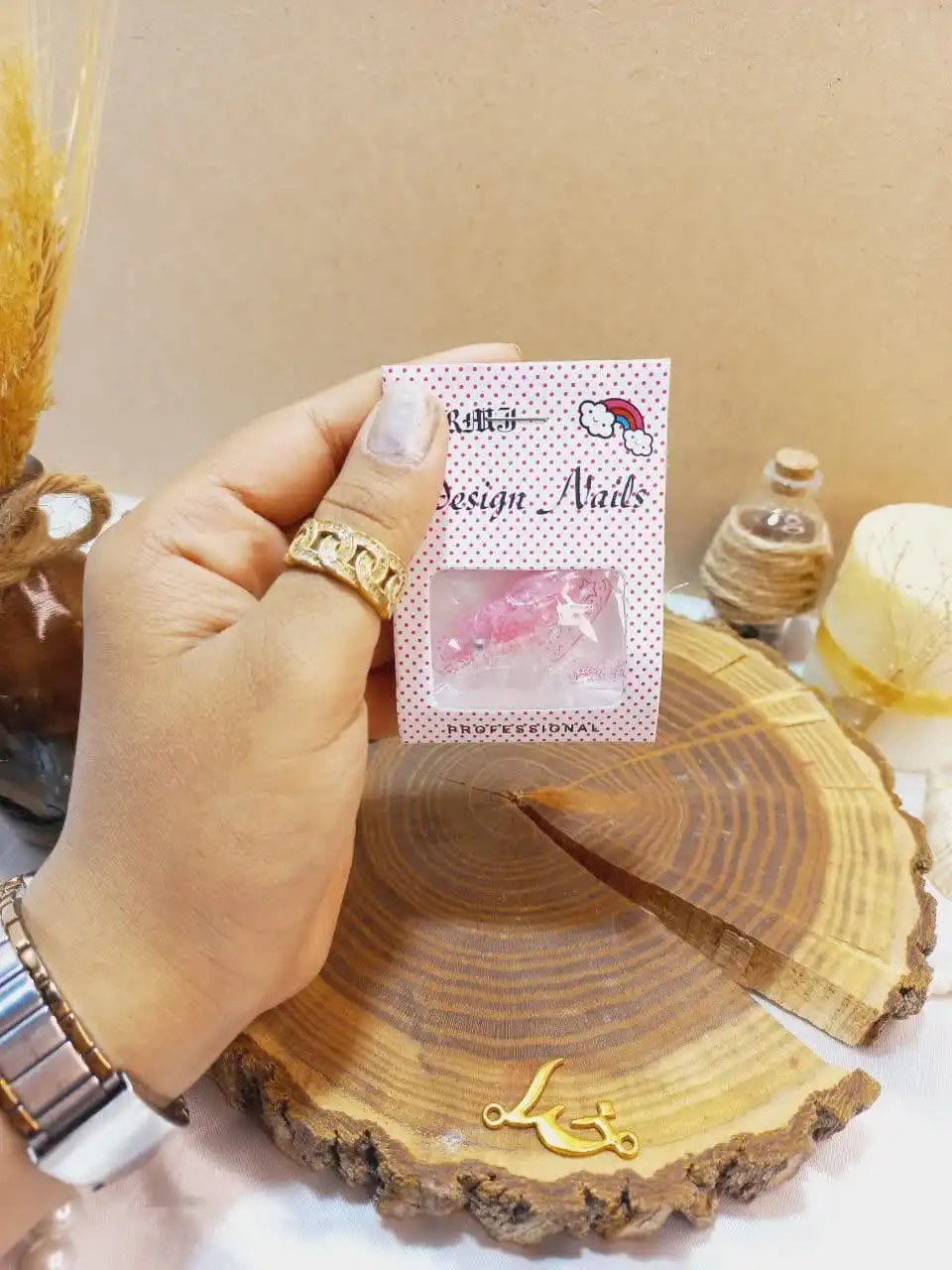 ناخن مصنوعی طرح دار دیزاین نیلز DESIGN NAILS کد 308
