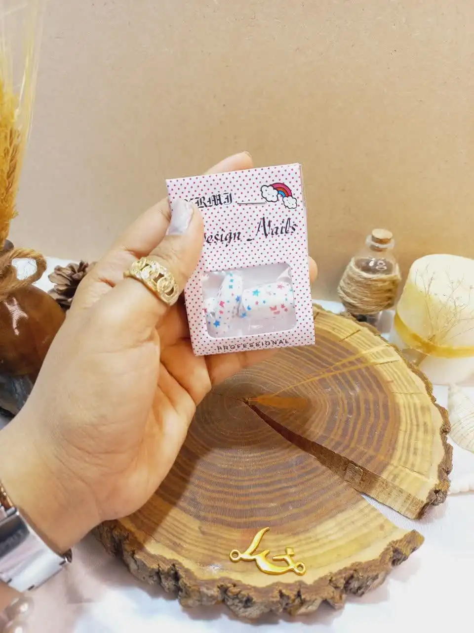 ناخن مصنوعی طرح دار دیزاین نیلز DESIGN NAILS کد 308