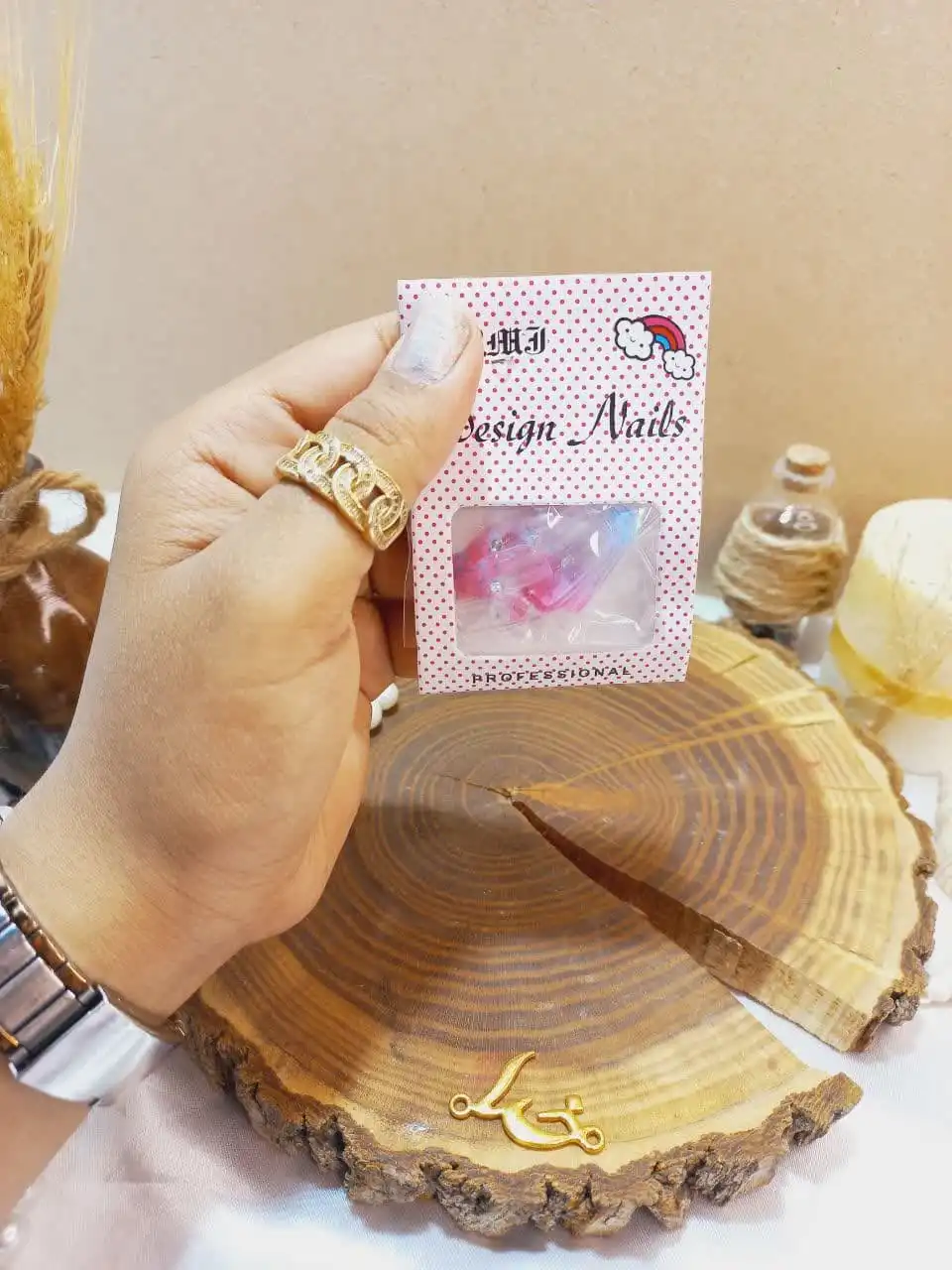 ناخن مصنوعی طرح دار دیزاین نیلز DESIGN NAILS کد 308