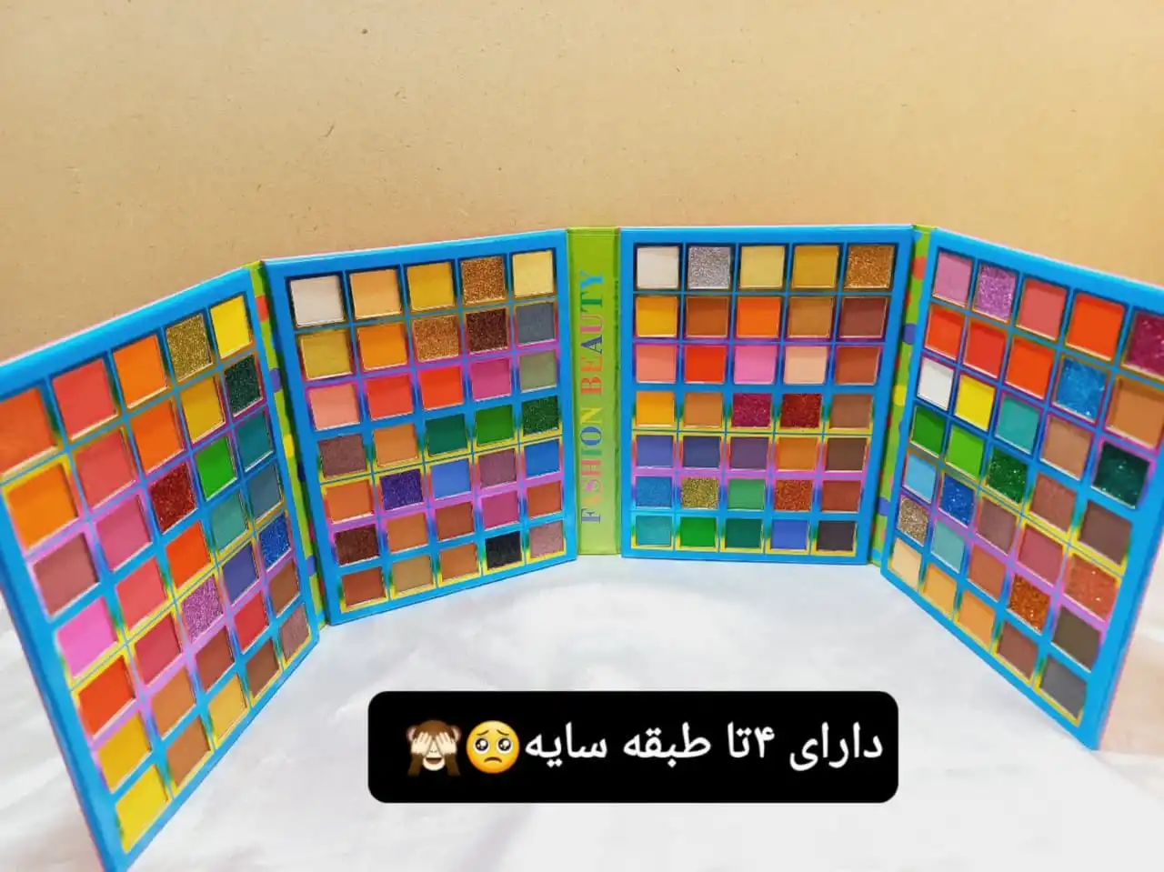 پالت سایه کتابی طرح آووکادو 140 رنگ برونز گرل BRONZE GIRL فوق العاده با کیفیت کد 42311