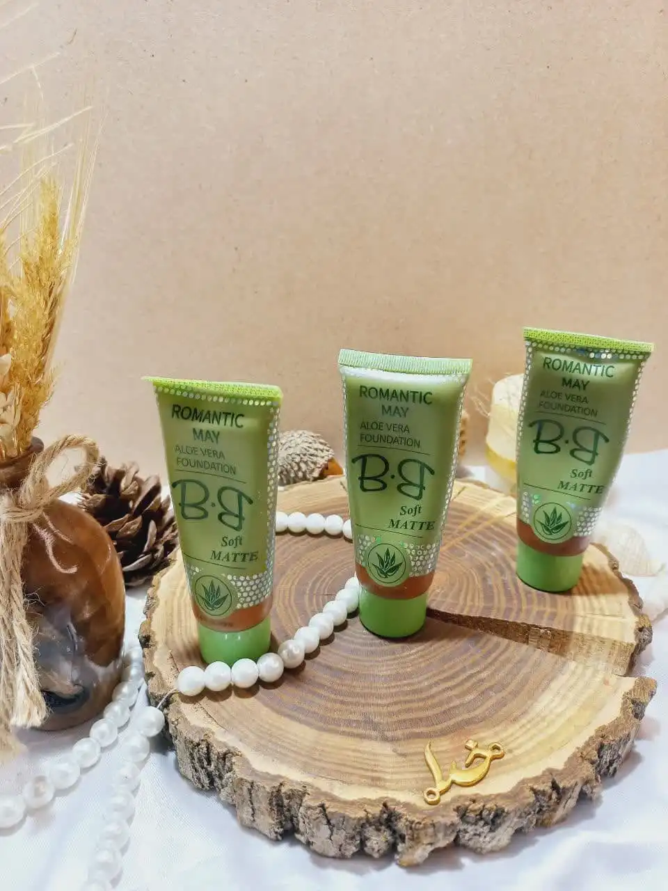 بی بی کرم تیوپی طرح آلوئه ورا رومانتیک می ROMANTIC MAY کد YR1071