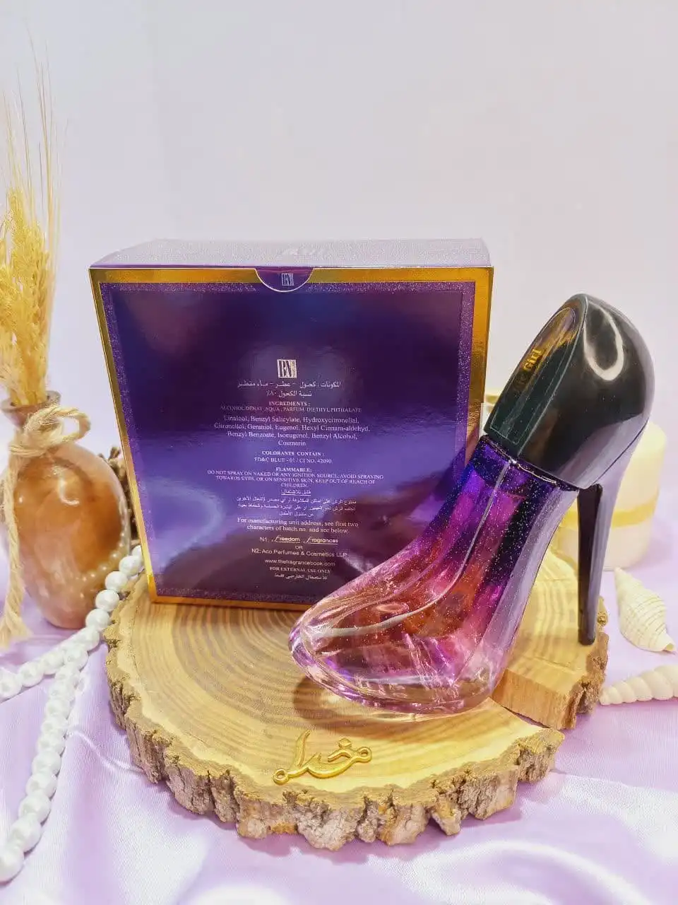 ادکلن چیک گرل بنفش CHIC GIRL PURPLE حجم 100 میلی لیتر اورجینال اماراتی