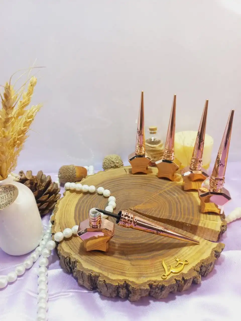 خط چشم مشکی ماژیکی ستاره ای ایمن آف نوبل IMAN OF NOBEL  کد 6101