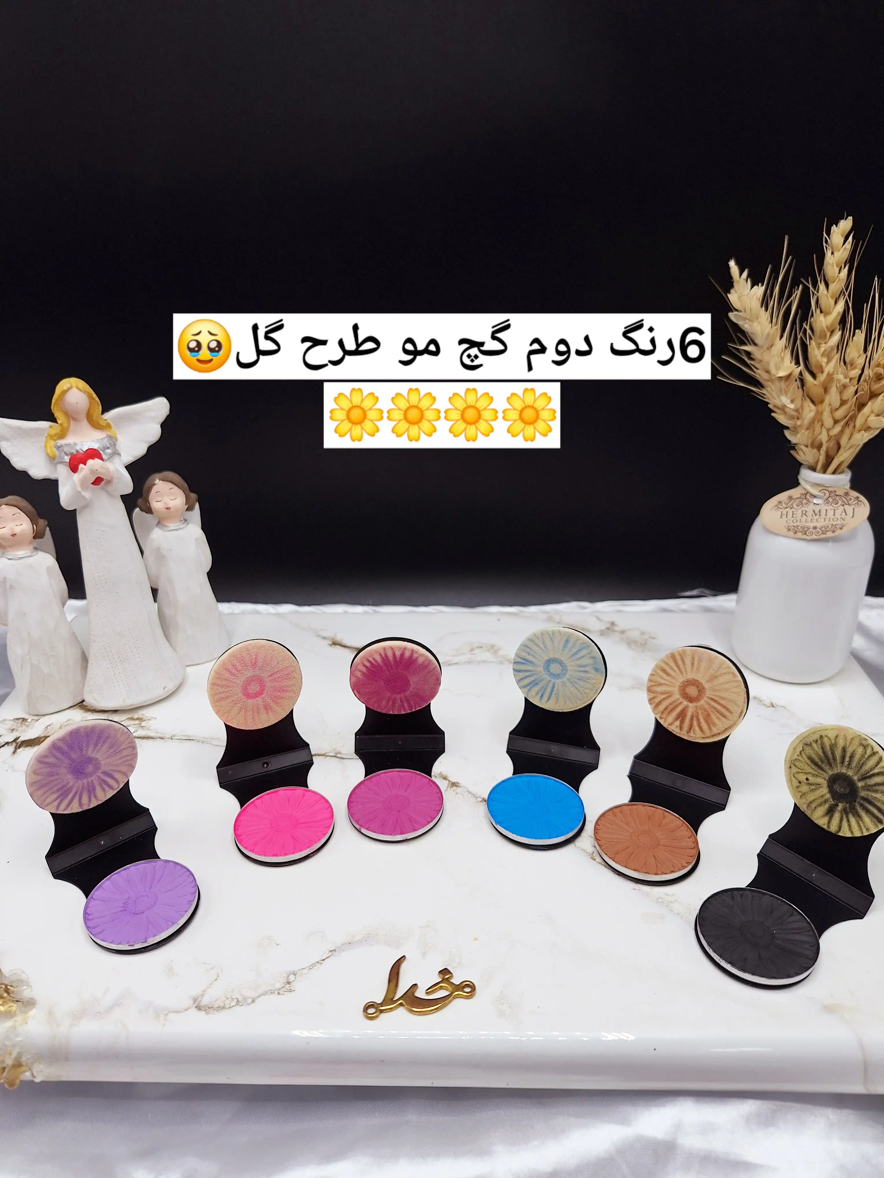 پک 6 تایی گچ مو سکه ای بیگر بوئی BIGGER BOWIE کد 1102 | فروش عمده