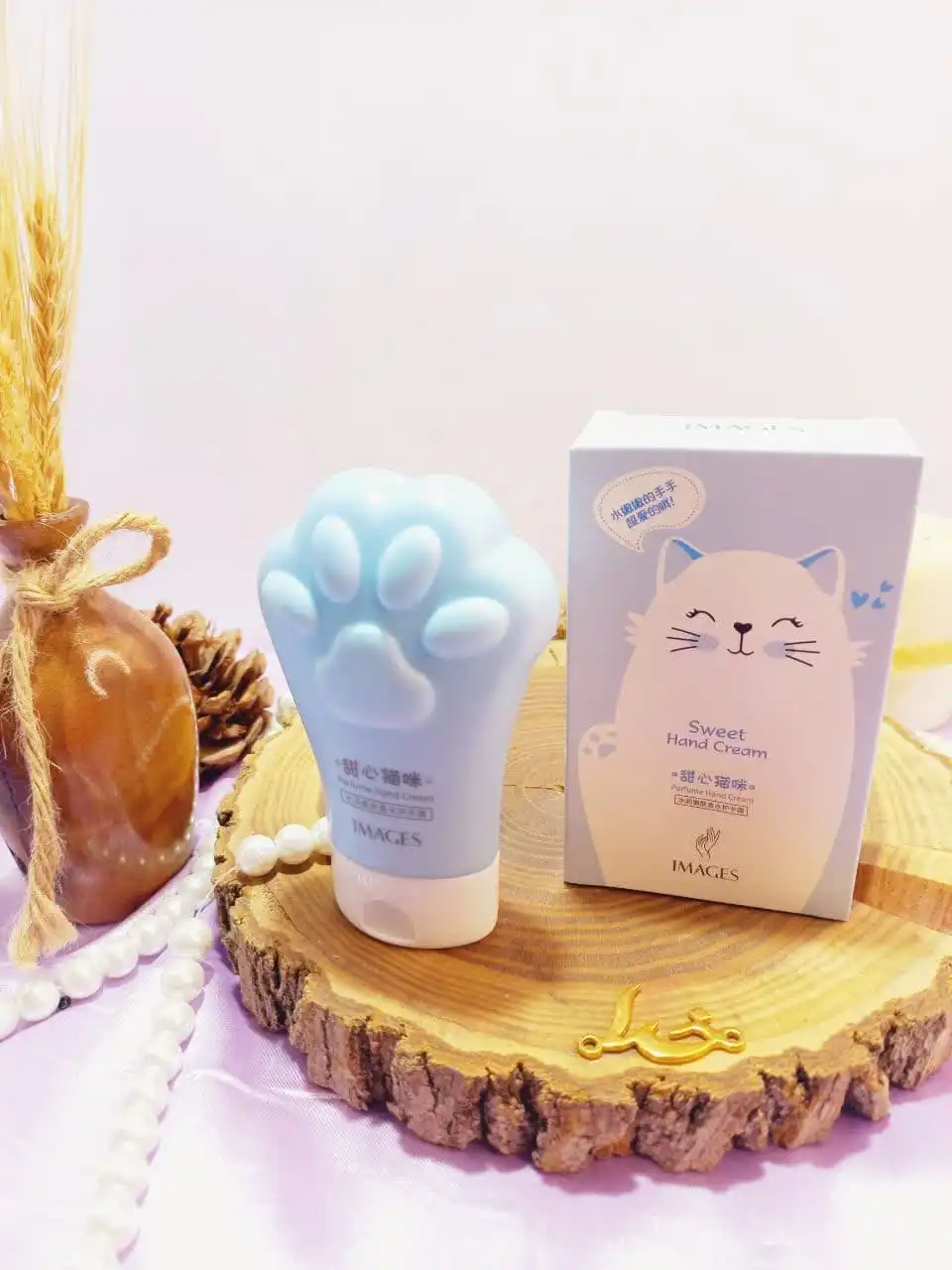 کرم مرطوب کننده و آبرسان  طرح پنجه گربه آبی ایمیجز images کد XXM80504