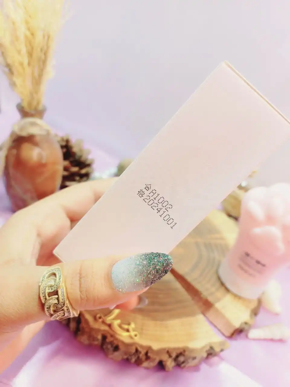 کرم مرطوب کننده و آبرسان  طرح پنجه گربه صورتی ایمیجز images کد XXM80511