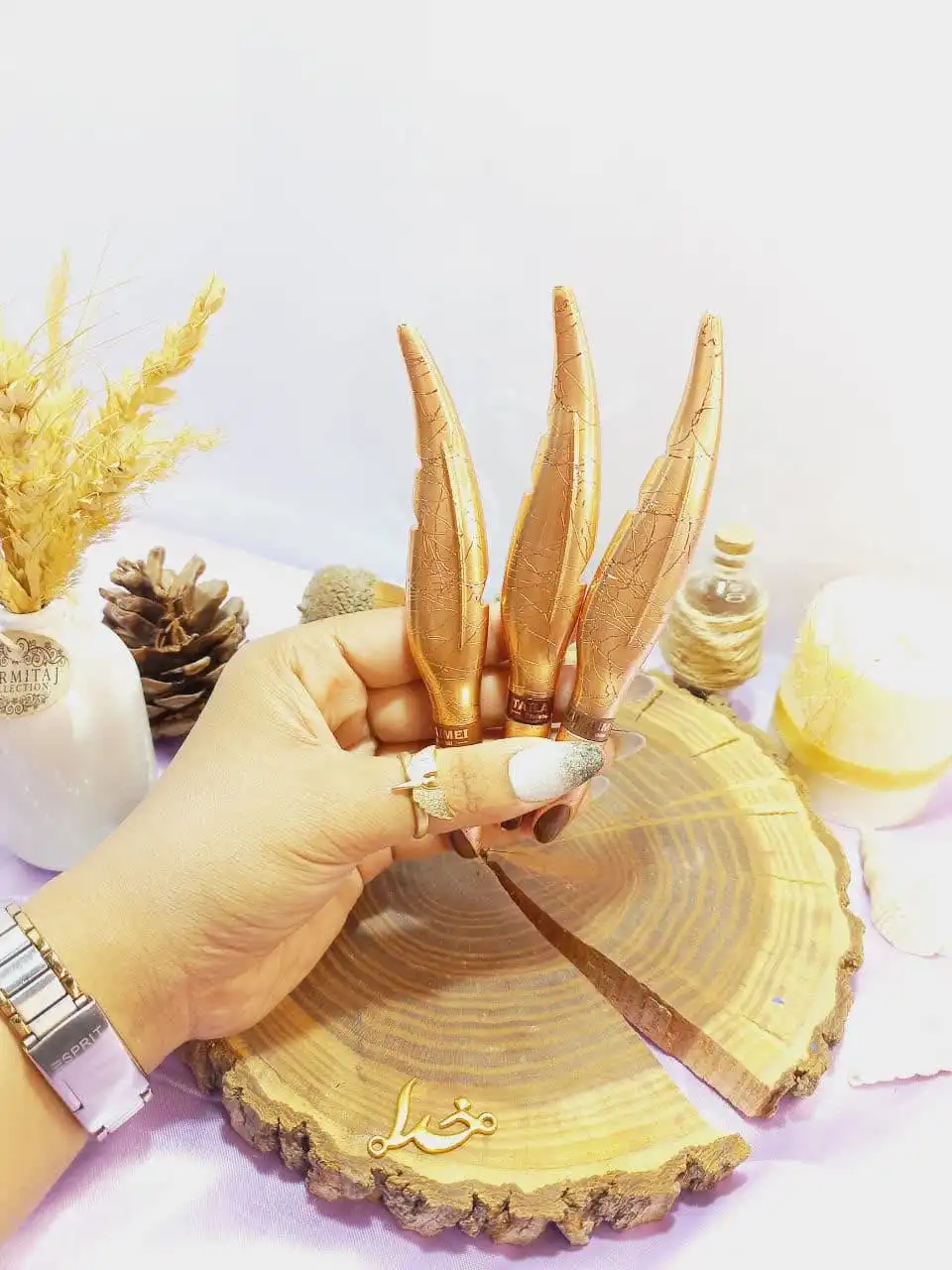 هاشور 4 خط قهوه ای برند پرطرفدار تایلامی اصلی