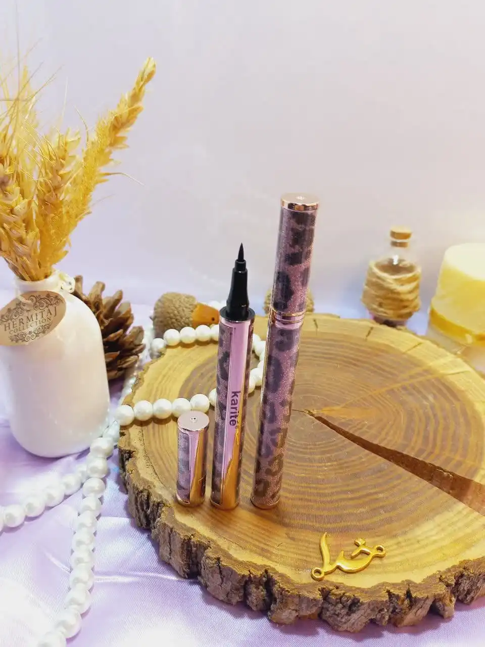 خط چشم مشکی ماژیکی پلنگی برند معروف کاریته KARITE کد 59035