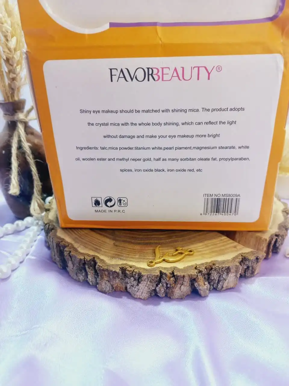 ریمل مشکی پوکه رنگی برند فاور بیوتی FAVOR BEAUTY کد MS8009A