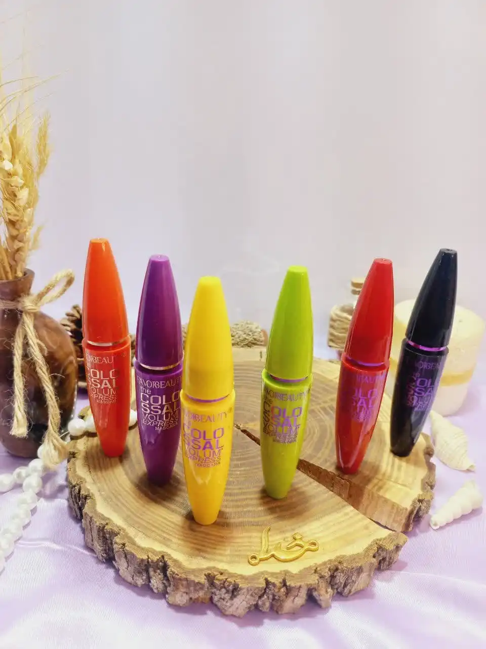 ریمل مشکی پوکه رنگی برند فاور بیوتی FAVOR BEAUTY کد MS8009A