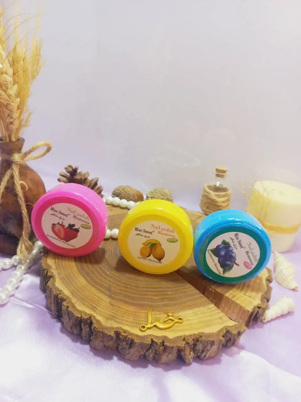 پد مخصوص لاک پاک کن بدون استون برند میس سوییت MISS SWEET کد YD9029