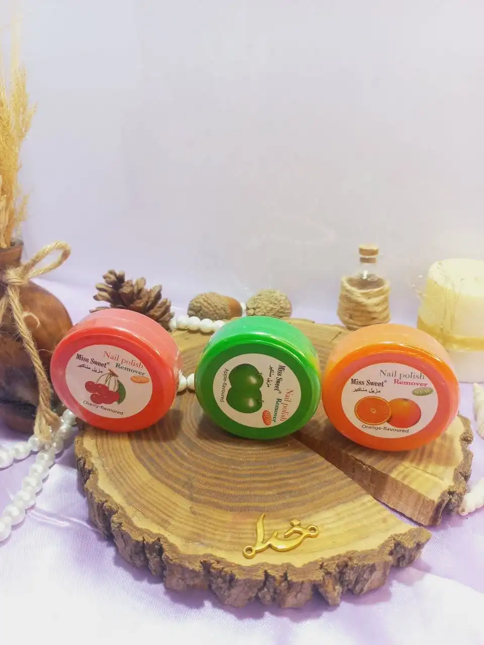 پد مخصوص لاک پاک کن بدون استون برند میس سوییت MISS SWEET کد YD9029