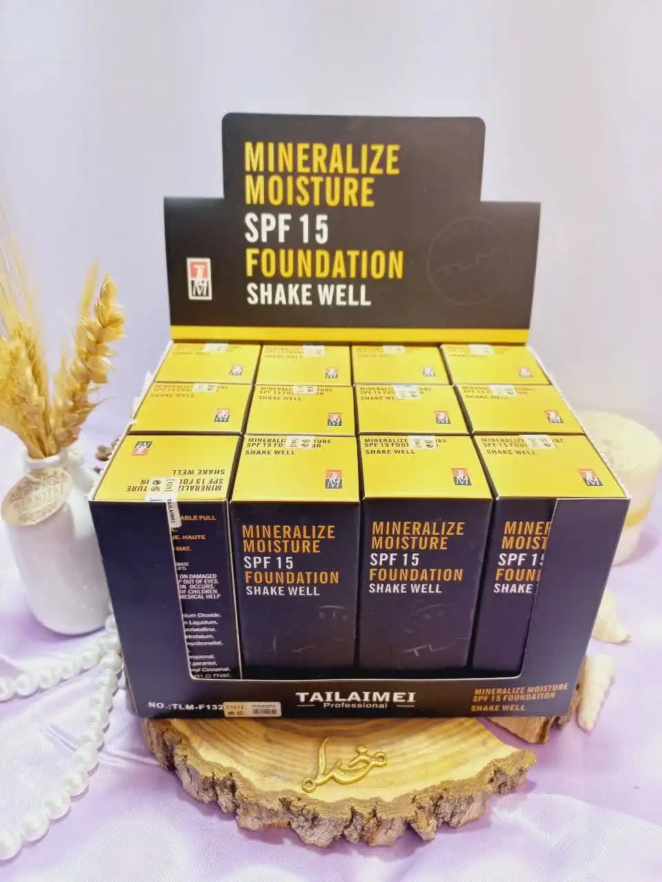 کرم پودر پرطرفدار spf15 تایلامی TAILAIMEI کد TLMF132